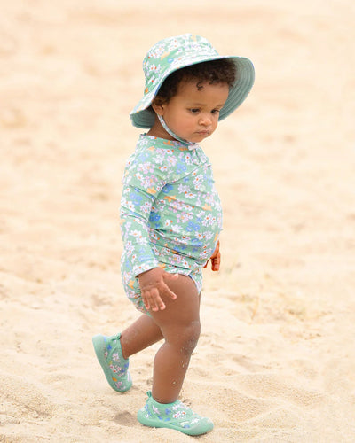 Toshi Swim Baby Long Sleeve Classic Rashie - Sea Blossom Rashie Toshi 