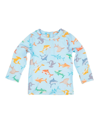 Toshi Swim Baby Long Sleeve Classic Rashie - Sharky Rashie Toshi 