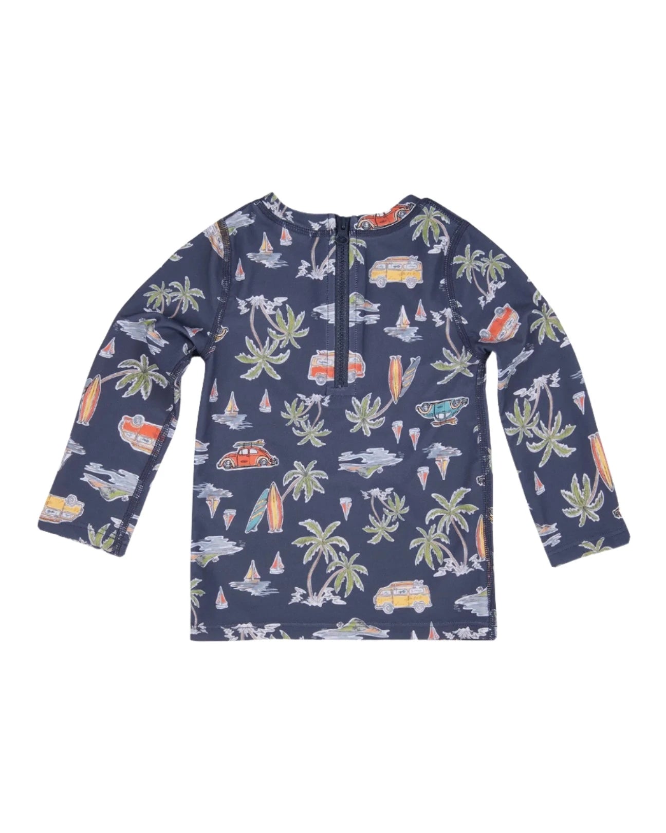 Toshi Swim Baby Long Sleeve Classic Rashie - Surf Twilight Rashie Toshi 