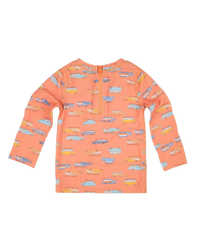 Toshi Swim Baby Long Sleeve Classic Rashie - Surf's Up Rashie Toshi 