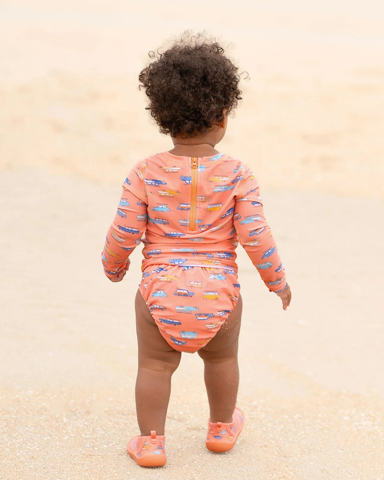 Toshi Swim Baby Long Sleeve Classic Rashie - Surf's Up Rashie Toshi 