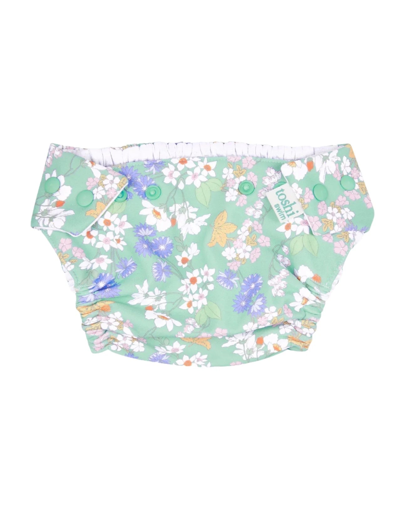 Toshi Swim Baby Nappy Classic - Sea Blossom Swim Nappy Toshi 