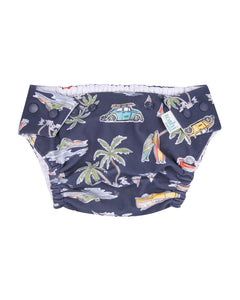 Toshi Swim Baby Nappy Classic - Surf Twilight