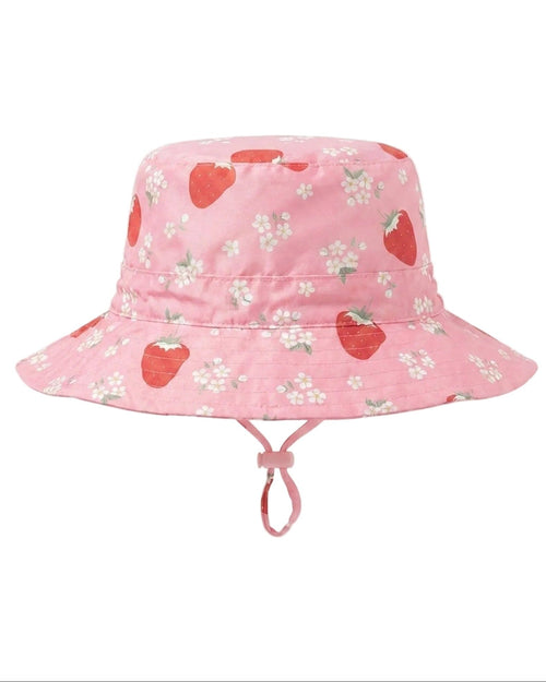 Toshi - Twinkle Swim Sunhat - Strawberry