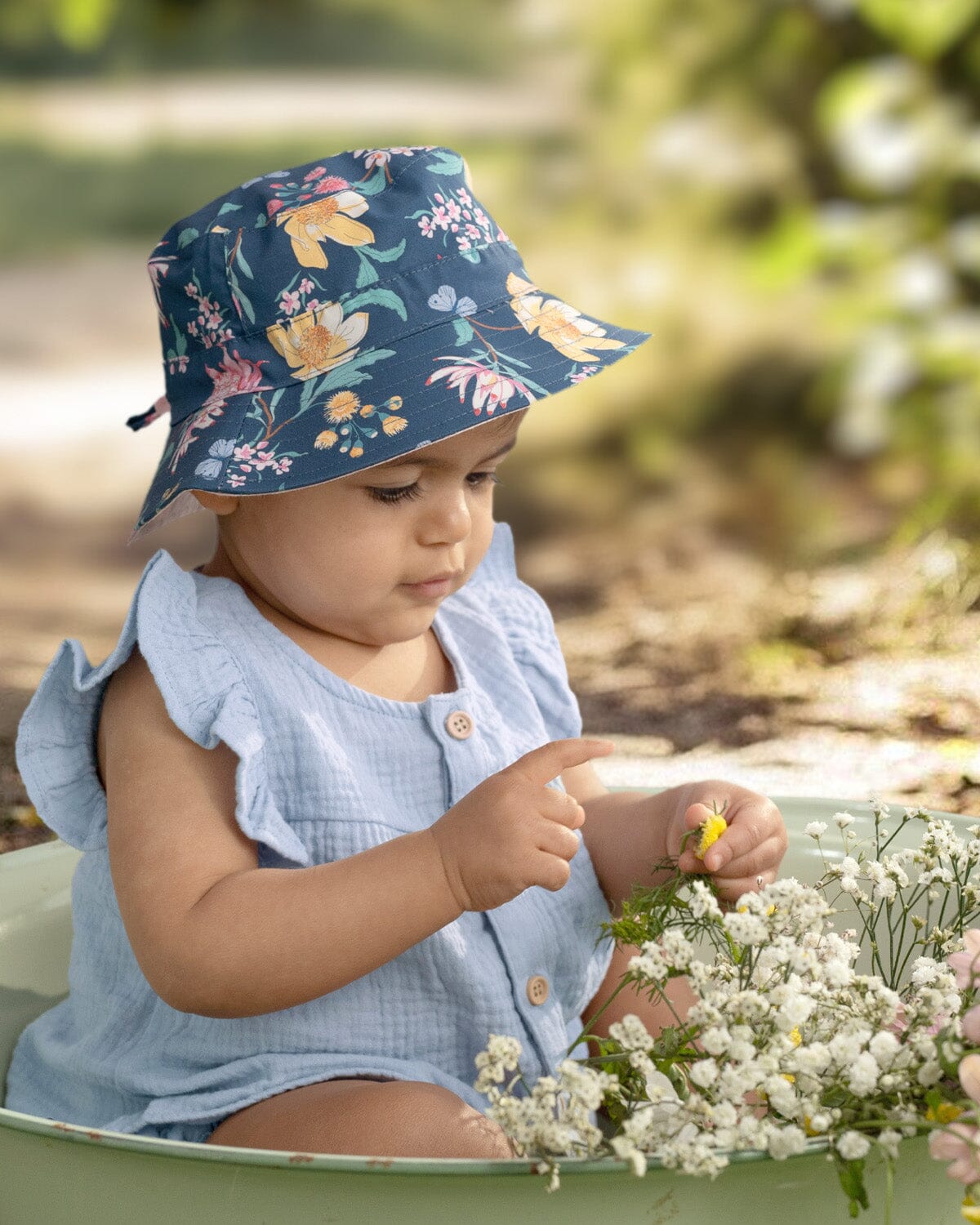 Toshi Waratah Sunhat - Midnight Hats Toshi 