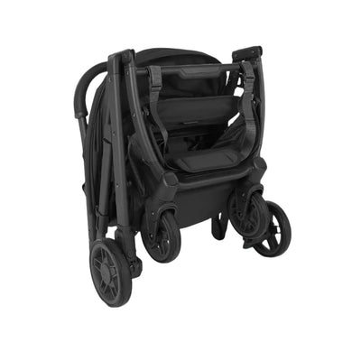 UPPAbaby Minu V3 Stroller Jake - (Charcoal/Carbon,Black Leather) Pram Accessories UPPAbaby 