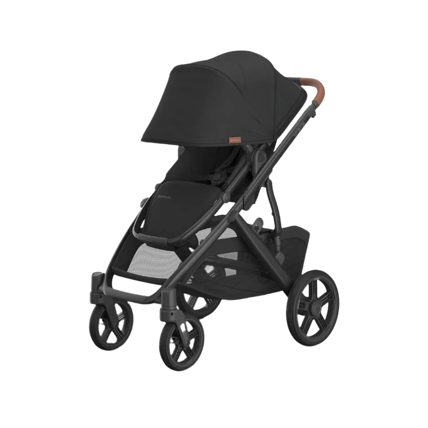 UPPAbaby Vista V3 Pram with No Bassinet - Nori (Charcoal/Saddle) Pram Accessories UPPAbaby 