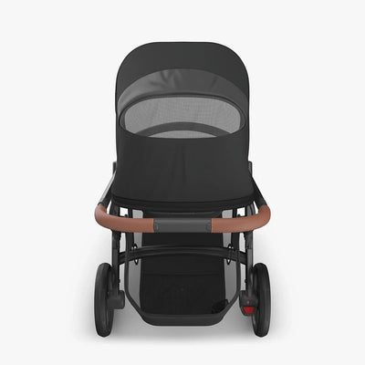 UPPAbaby Vista V3 Pram with No Bassinet - Nori (Charcoal/Saddle) Pram Accessories UPPAbaby 