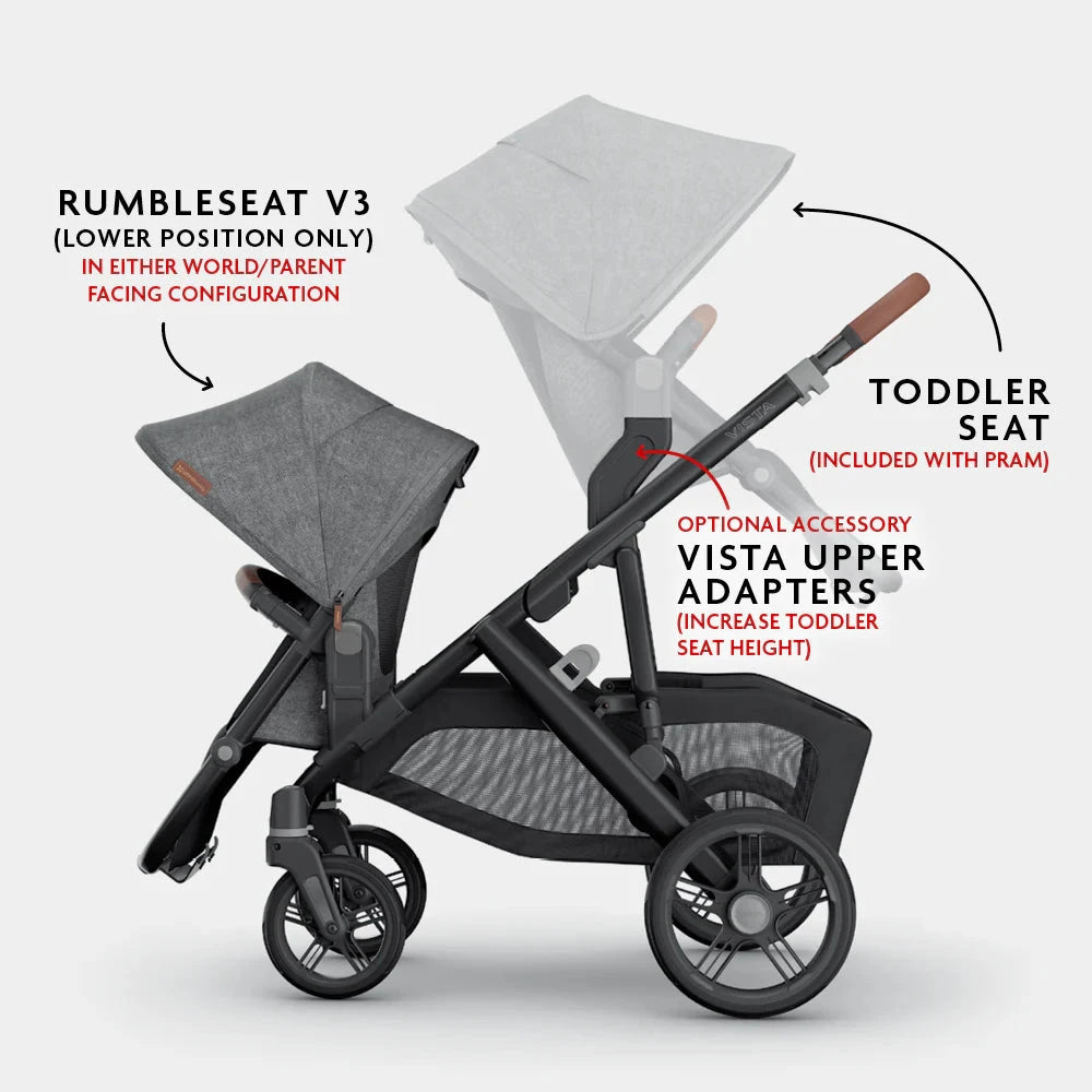 UPPAbaby Vista V3 RumbleSeat - Julian Pram Accessories UPPAbaby 