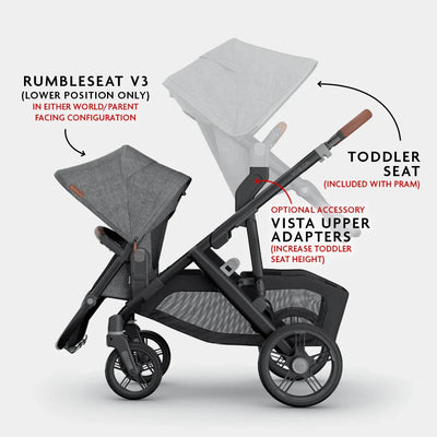 UPPAbaby Vista V3 RumbleSeat - Owen Pram Accessories UPPAbaby 