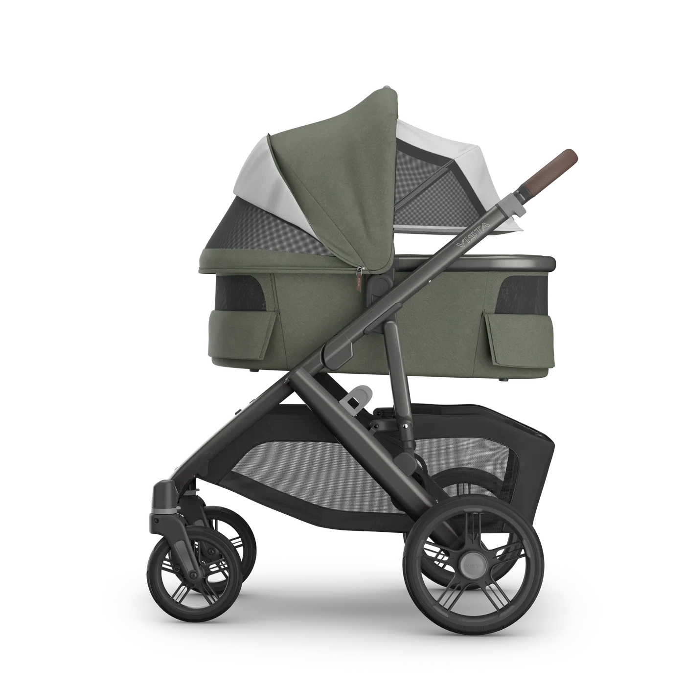 UPPAbaby Vista V3 With Bassinet - Evelyn (Meadow Green) Pram Accessories UPPAbaby 