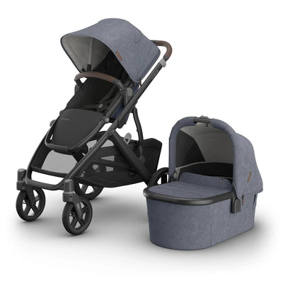 UPPAbaby Vista V3 With Bassinet - Julian (Dusty Blue Melange) Pram Accessories UPPAbaby 
