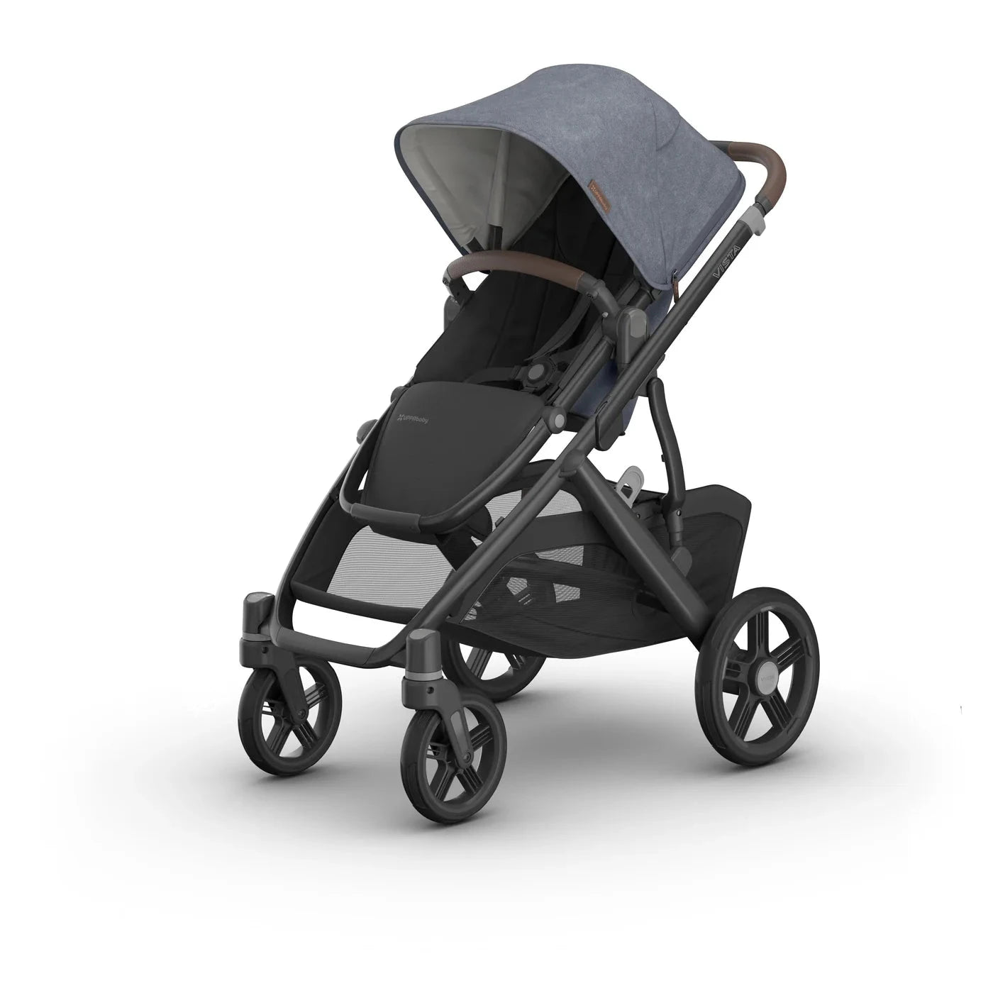 UPPAbaby Vista V3 With Bassinet - Julian (Dusty Blue Melange) Pram Accessories UPPAbaby 