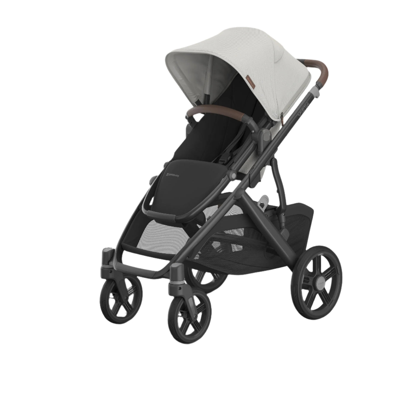 UPPAbaby Vista V3 With Bassinet Savannah - Pearl Grey Jacquard/Carbon Pram Accessories UPPAbaby 