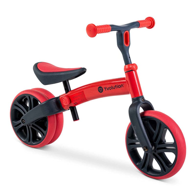 Velo Junior Balance Bike - Red Bikes Yvolution 