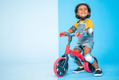 Velo Junior Balance Bike - Red Bikes Yvolution 