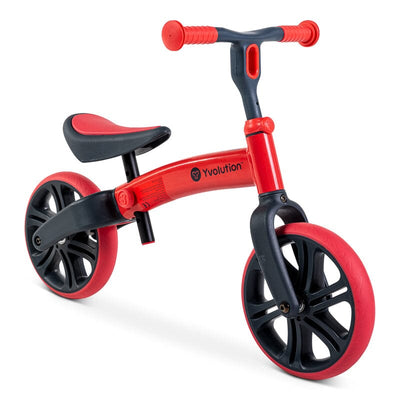 Velo Junior Balance Bike - Red Bikes Yvolution 