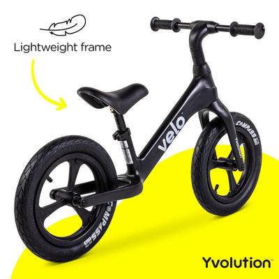 Velo Pro Balance Bike - Black Bikes Yvolution 