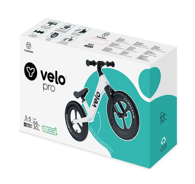 Velo Pro Balance Bike - White Bikes Yvolution 