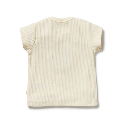 Wilson & Frenchy - Apple Papple Embroidered Organic Tee Short Sleeve T-Shirt Wilson & Frenchy 