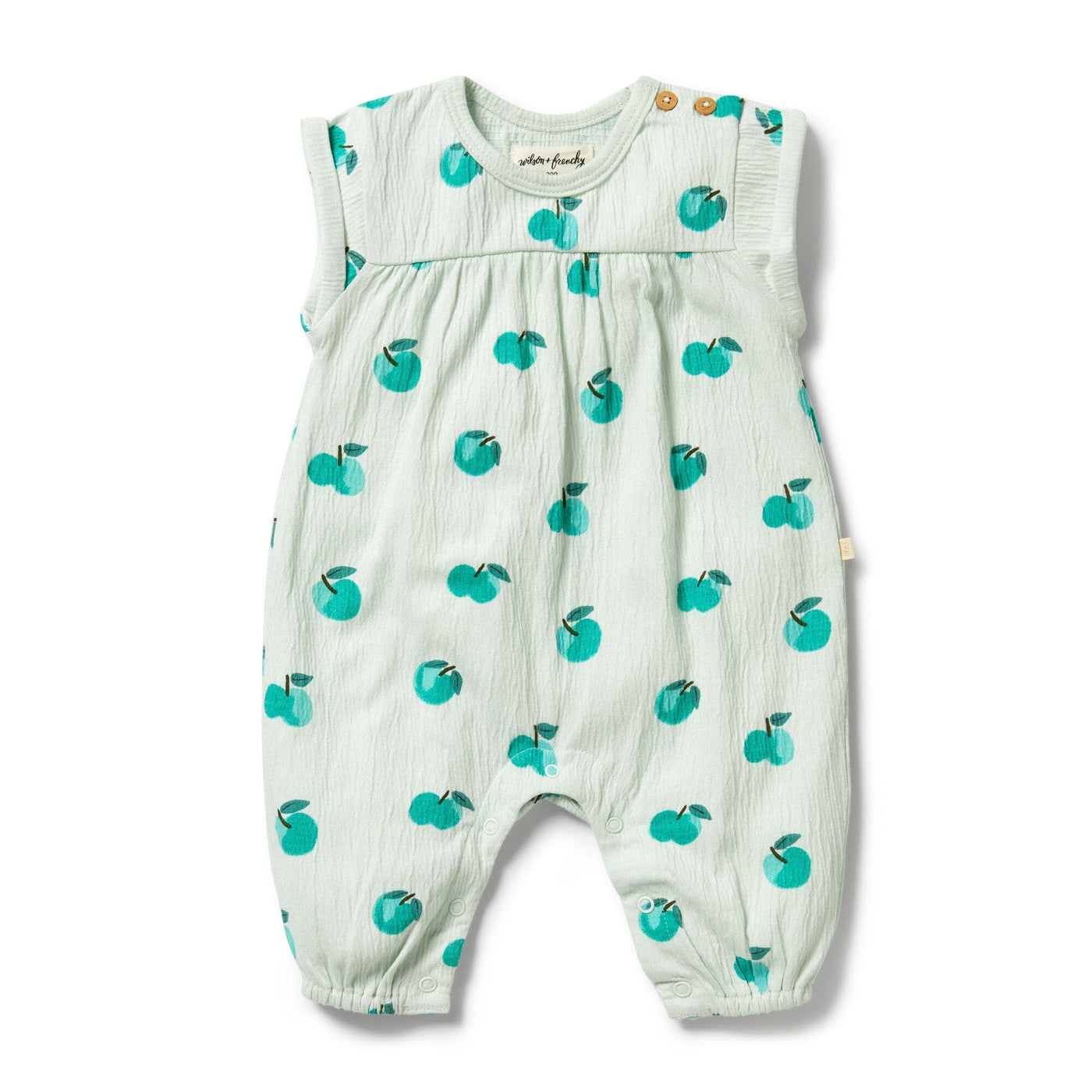 Wilson & Frenchy - Apple Papple Organic Growsuit Growsuit Wilson & Frenchy 