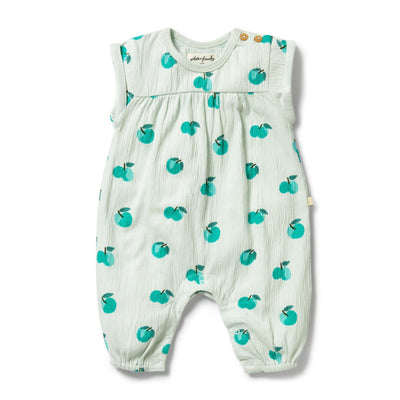 Wilson & Frenchy - Apple Papple Organic Growsuit Growsuit Wilson & Frenchy 
