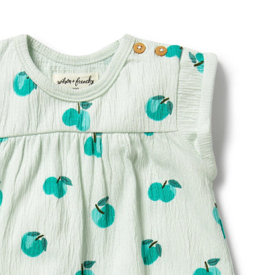Wilson & Frenchy - Apple Papple Organic Growsuit Growsuit Wilson & Frenchy 