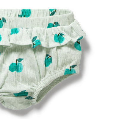 Wilson & Frenchy - Apple Papple Organic Ruffle Set Matching Set Wilson & Frenchy 