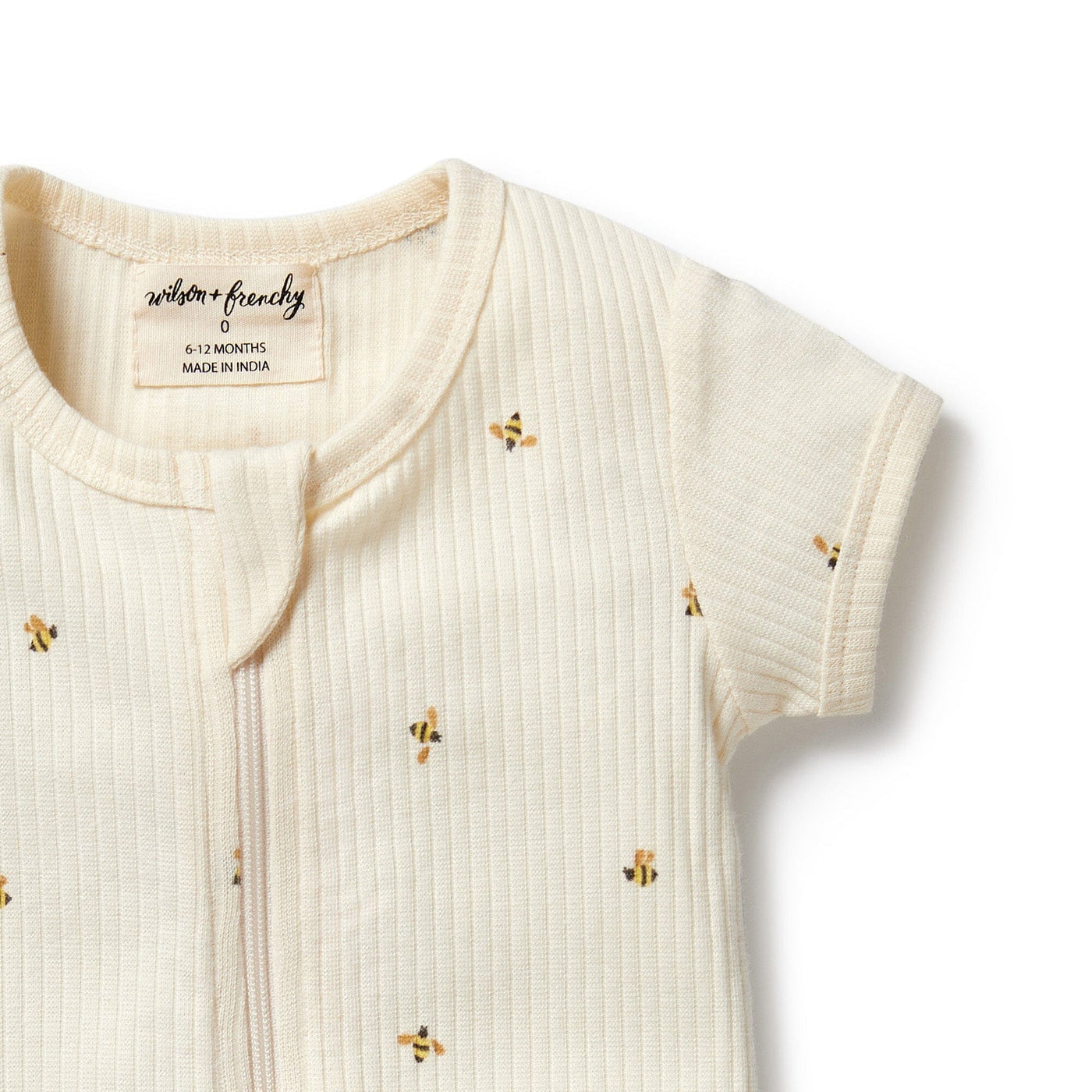 Wilson & Frenchy - Bee Mine Organic Boyleg Zipsuit Zipsuit Wilson & Frenchy 