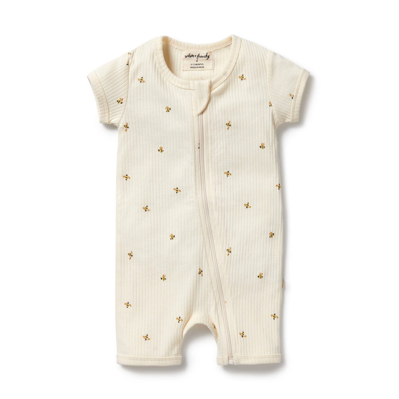Wilson & Frenchy - Bee Mine Organic Boyleg Zipsuit Zipsuit Wilson & Frenchy 