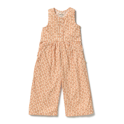 Wilson & Frenchy - Checkerberry Organic Crinkle Jumpsuit