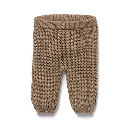 Wilson & Frenchy - Chestnut Organic Knitted Legging