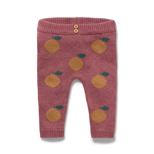 Wilson & Frenchy - Clementine Organic Knitted Jacquard Legging