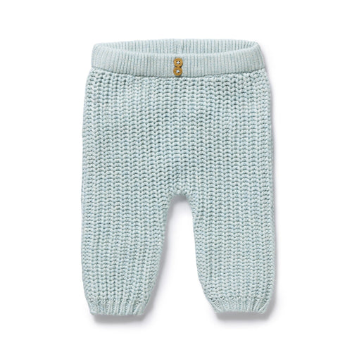 Wilson & Frenchy - Cloud Blue Organic Knitted Legging