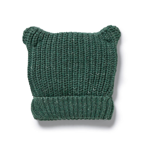 Wilson & Frenchy - Clover Organic Knitted Bear Hat