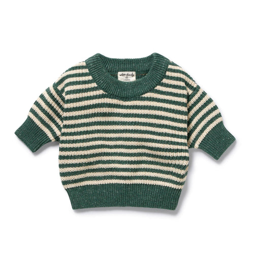 Wilson & Frenchy - Clover Organic Knitted Stripe Jumper