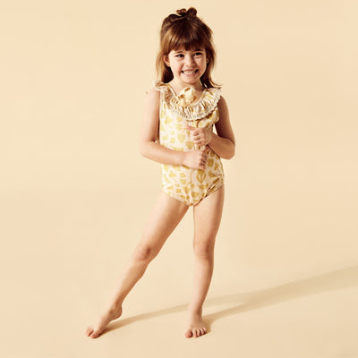 Wilson & Frenchy - Crochet Swimsuit Goldie Floral One-Piece Swimsuit Wilson & Frenchy 