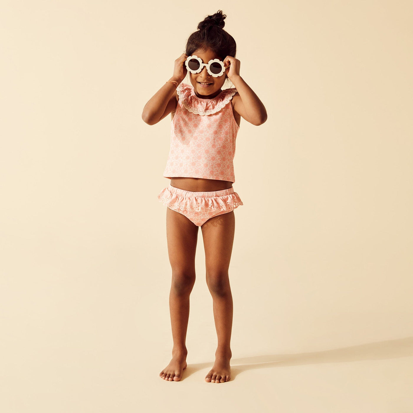 Wilson & Frenchy - Crochet Two Piece Swimsuit Amelie Floral Two-Piece Swimsuit Wilson & Frenchy 