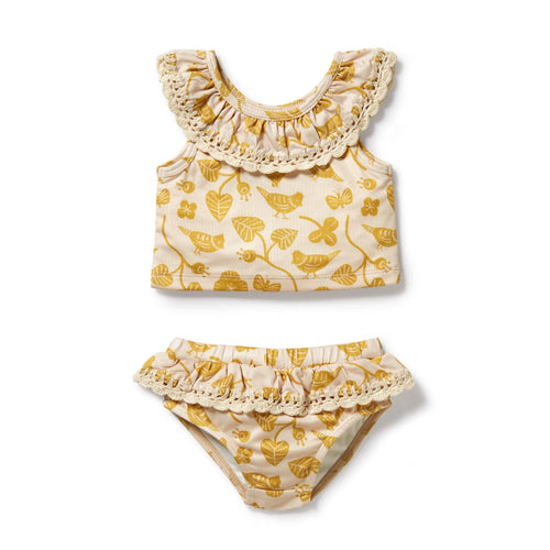 Wilson & Frenchy - Crochet Two Piece Swimsuit Goldie Floral