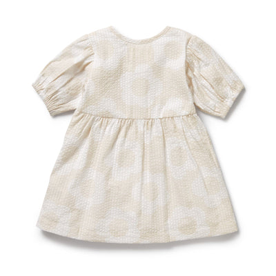 Wilson & Frenchy - Daisy Bloom Organic Button Dress Short Sleeve Dress Wilson & Frenchy 