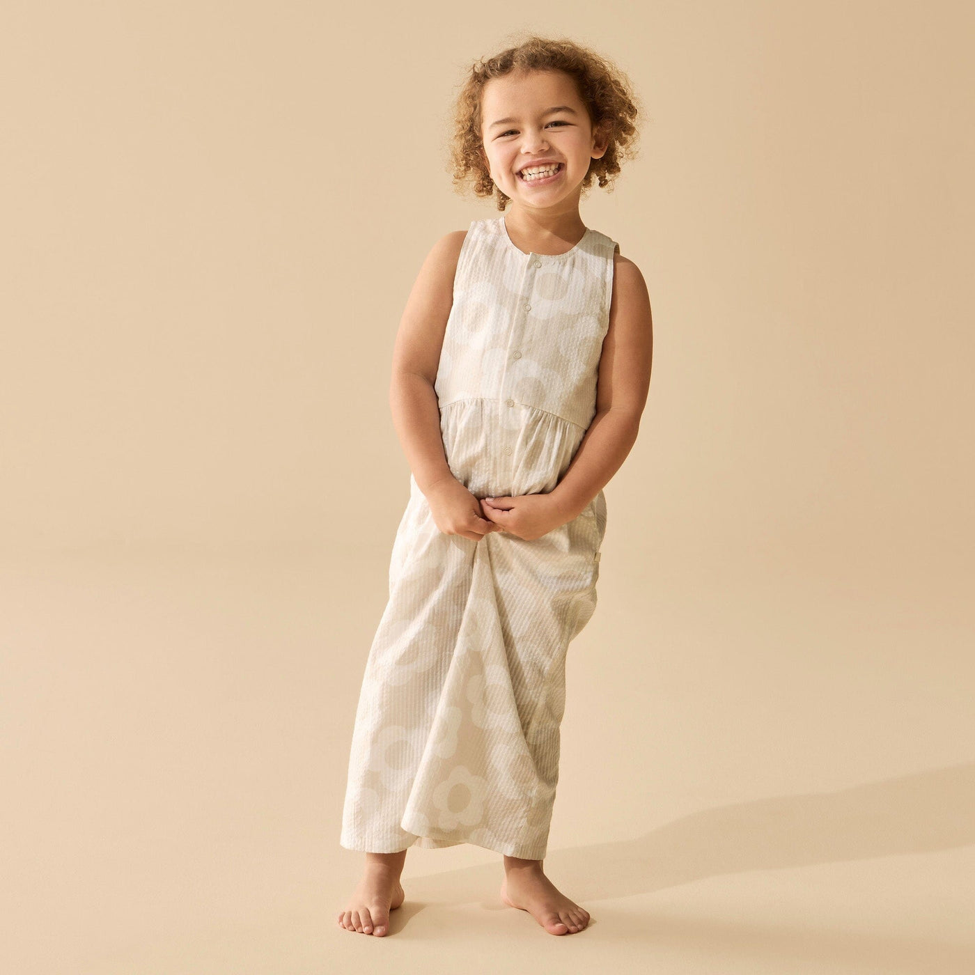 Wilson & Frenchy - Daisy Bloom Organic Jumpsuit Jumpsuit Wilson & Frenchy 