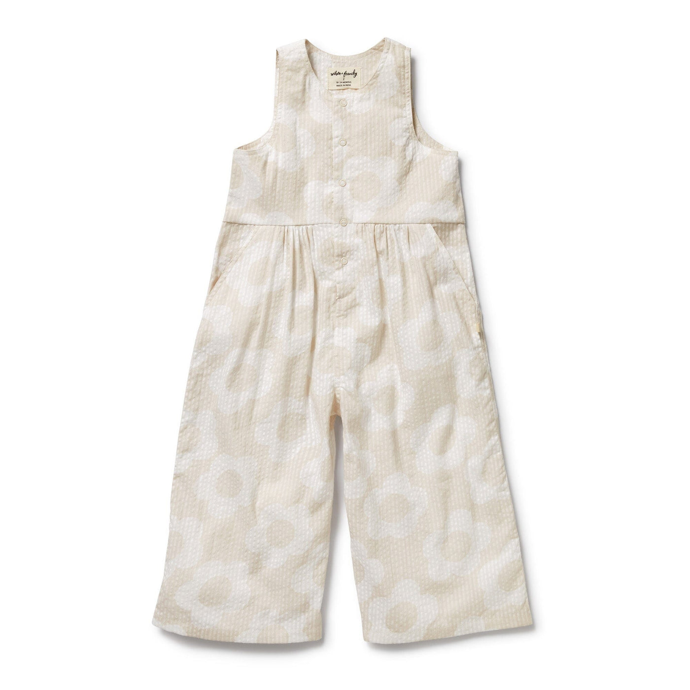 Wilson & Frenchy - Daisy Bloom Organic Jumpsuit Jumpsuit Wilson & Frenchy 