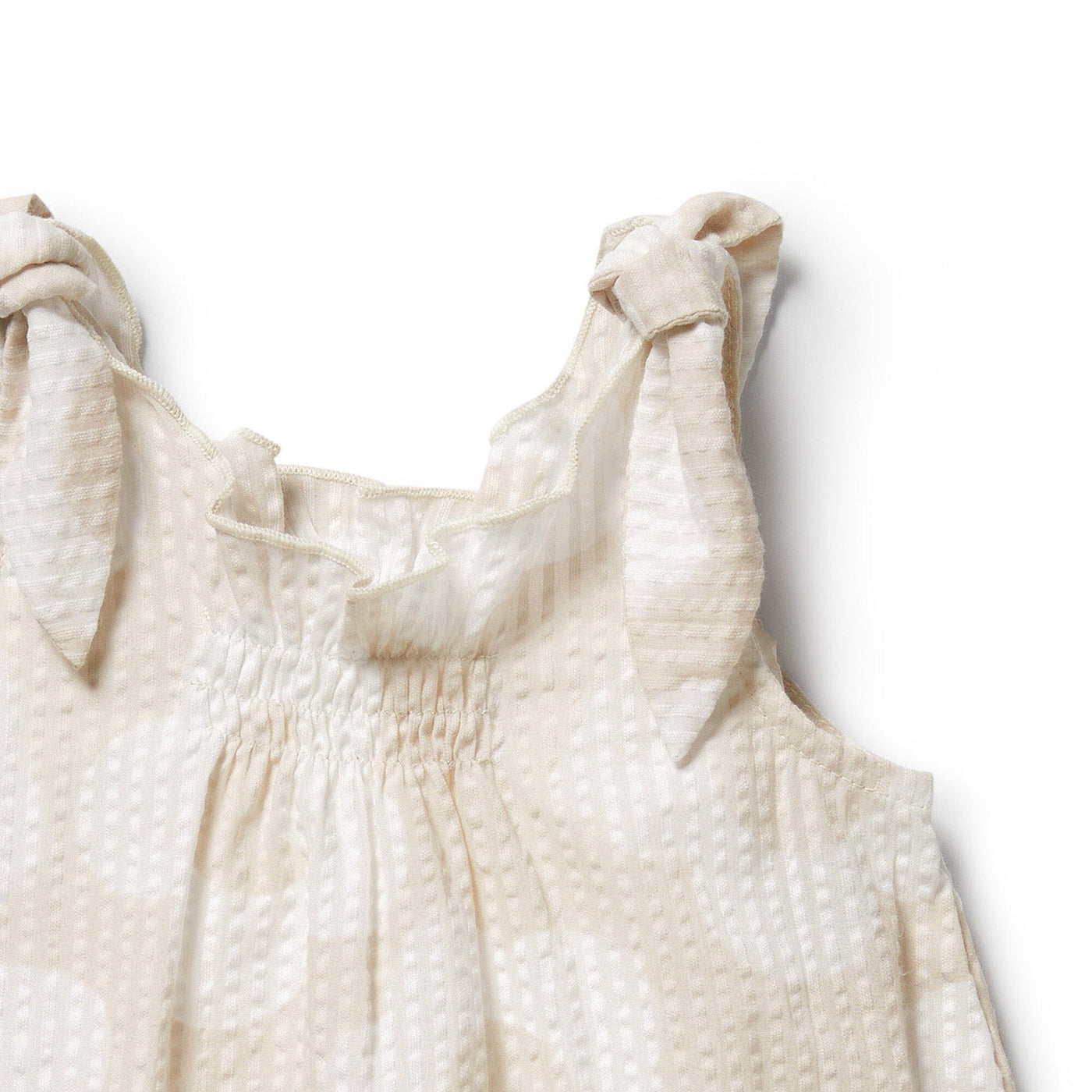 Wilson & Frenchy - Daisy Bloom Organic Tie Playsuit Playsuit Wilson & Frenchy 