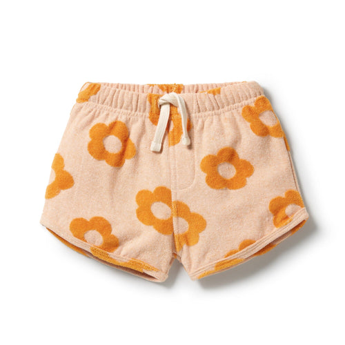 Wilson & Frenchy - Daisy Glow Organic Terry Tie Short