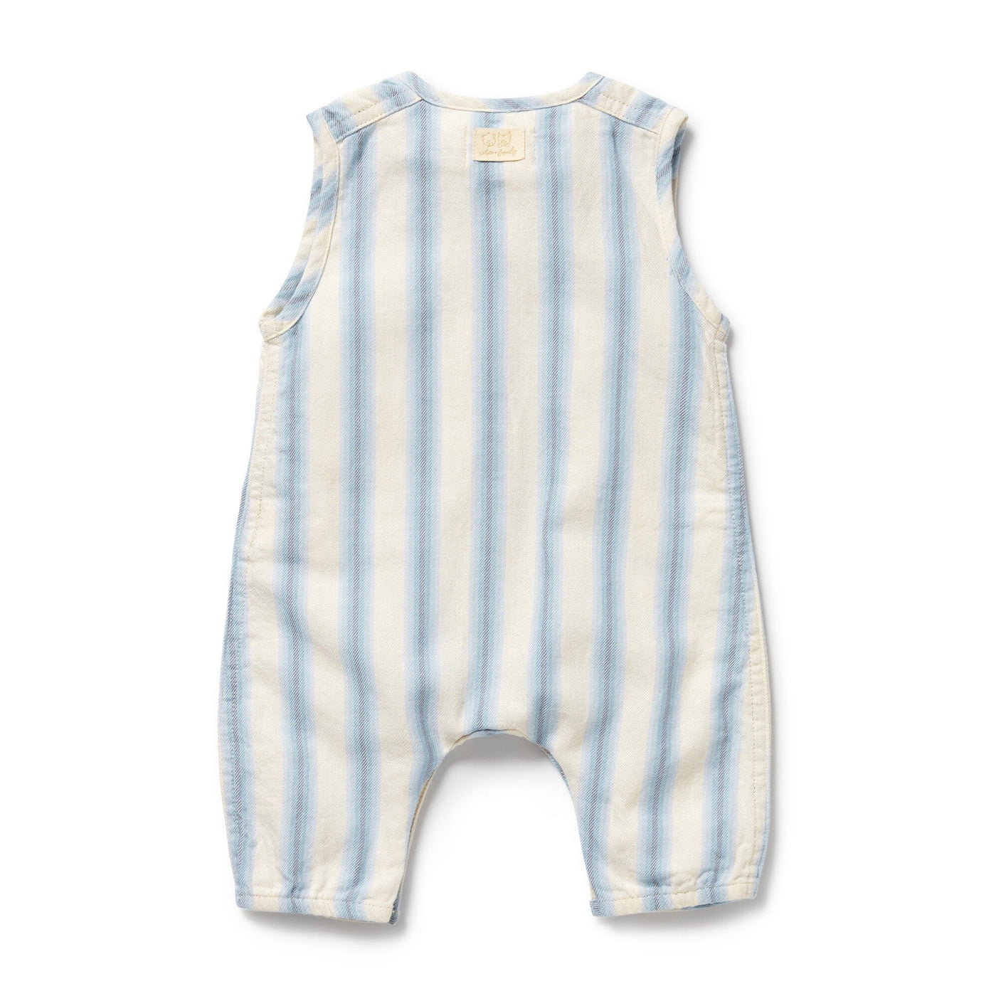 Wilson & Frenchy - Deep Blue Stripe Organic Growsuit Growsuit Wilson & Frenchy 