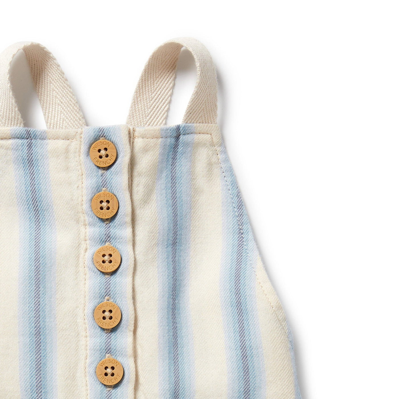 Wilson & Frenchy - Deep Blue Stripe Organic Overall Overalls Wilson & Frenchy 