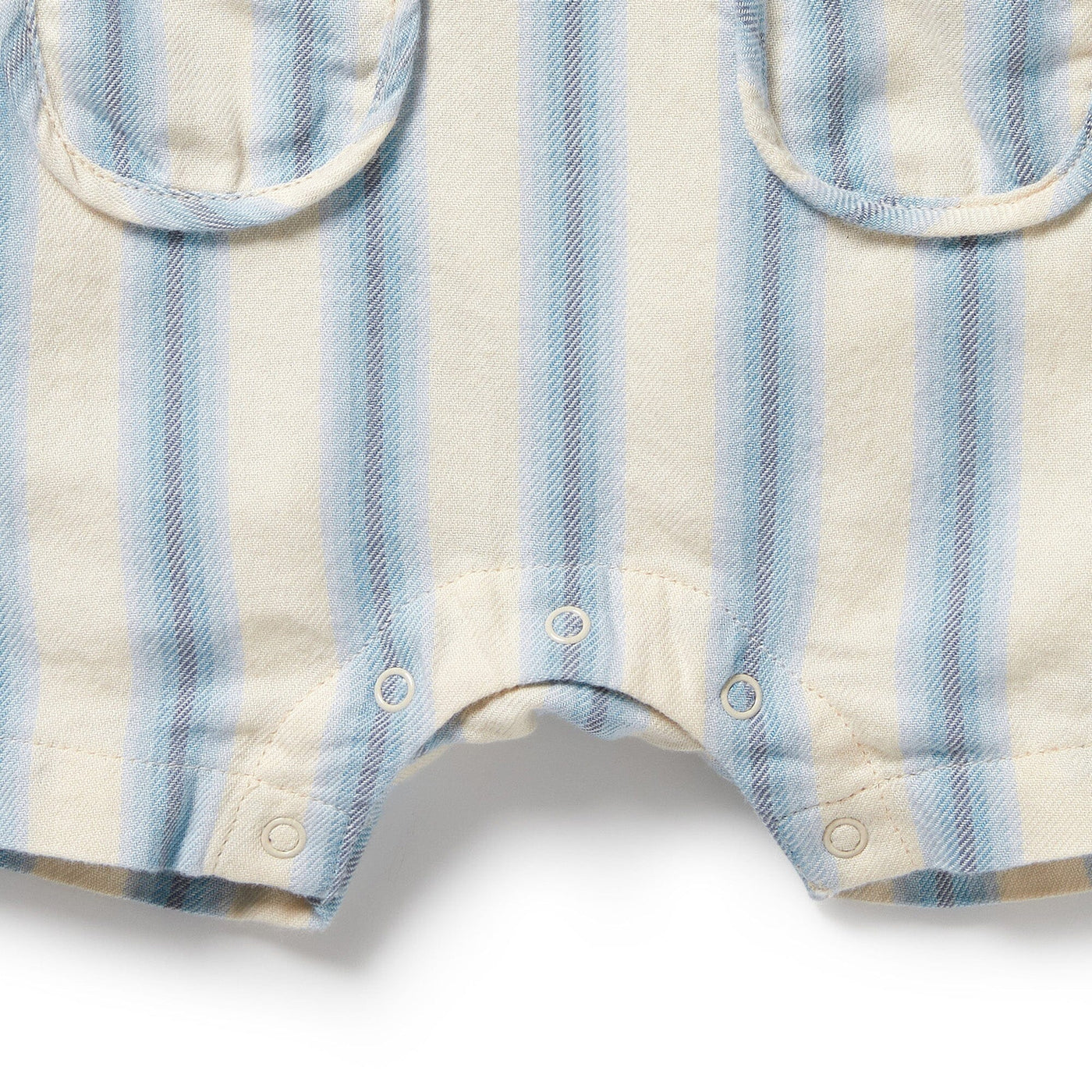 Wilson & Frenchy - Deep Blue Stripe Organic Overall Overalls Wilson & Frenchy 