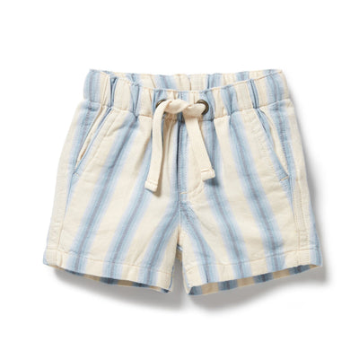 Wilson & Frenchy - Deep Blue Stripe Organic Short Shorts Wilson & Frenchy 