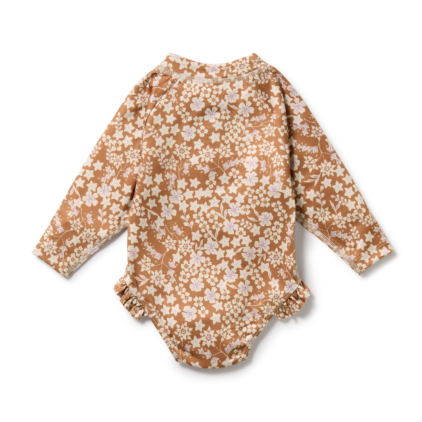 Wilson & Frenchy - Hazel Floral Long Sleeved Swimsuit One-Piece Swimsuit Wilson & Frenchy 
