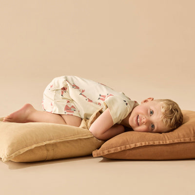 Wilson & Frenchy - Ho Ho Ho Organic Short Sleeved Pyjamas Short Sleeve Pyjamas Wilson & Frenchy 
